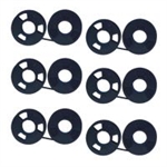 IBM 1040993 barcode inktlint zwart hoog contrast ( 6 stuks ) origineel